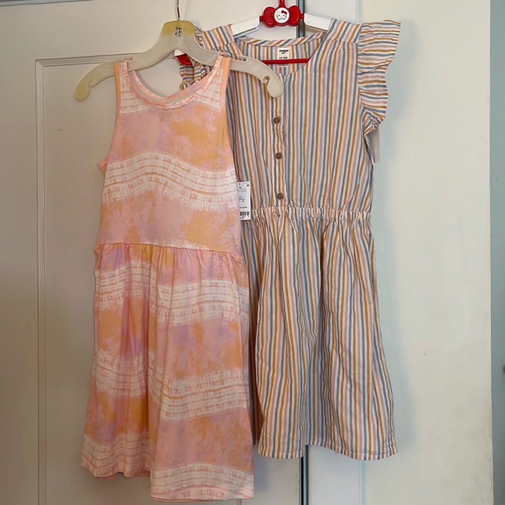 NWT girls dresses.  Size 10.
